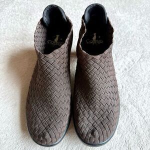 Corky’s Women’s Hot Stretch Woven Brown Bootie